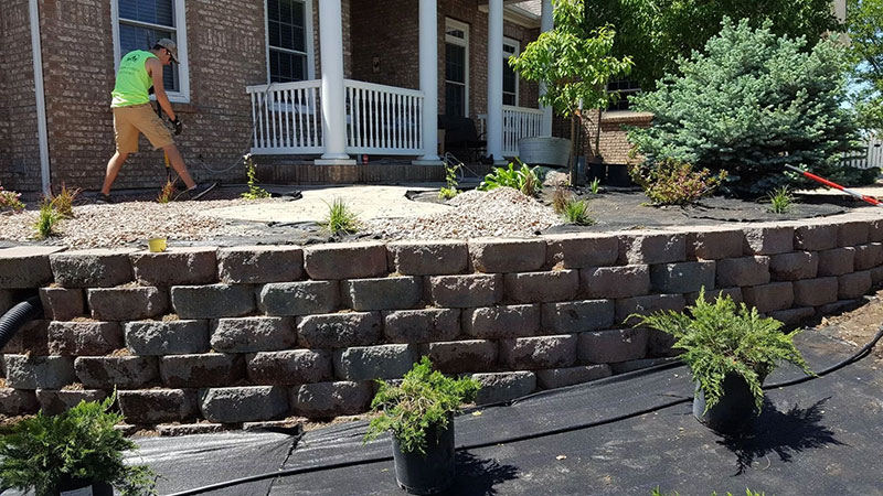 Retaining Wall Design Windsor Landscaping Services Clc Landscape Irrigation